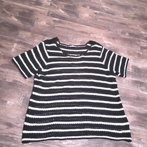 Denim and Company short sleeve sweater size 2X